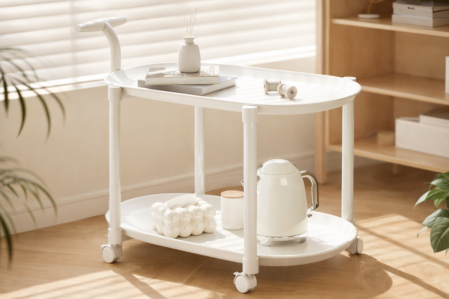 Mini Coffee Table Storage Rack